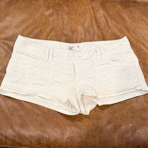 American Eagle Outfitters Women's White Jean Shorts